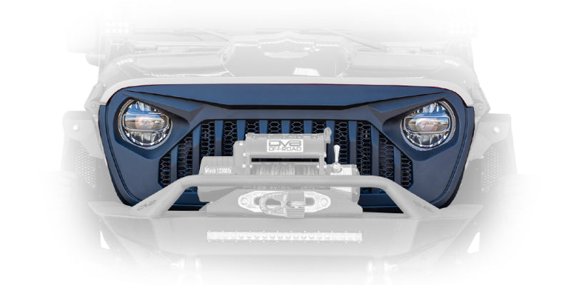 DV8 Offroad 2018+ Jeep JL/ Gladiator Angry Grill - Black Ops Auto Works