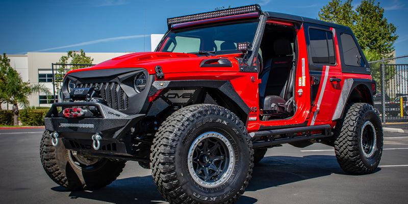 DV8 Offroad 2018+ Jeep JL/ Gladiator Angry Grill - Black Ops Auto Works