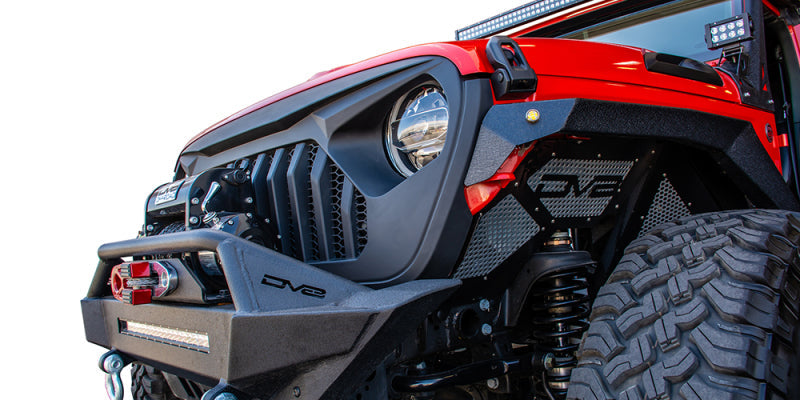 DV8 Offroad 2018+ Jeep JL/ Gladiator Angry Grill - Black Ops Auto Works