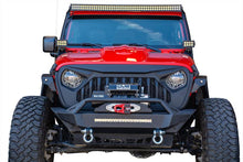 Load image into Gallery viewer, DV8 Offroad 2018+ Jeep JL/ Gladiator Angry Grill - Black Ops Auto Works