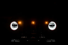 Load image into Gallery viewer, DV8 Offroad 2018+ Jeep JL Grill Amber Marker Lights - Black Ops Auto Works