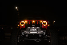 Load image into Gallery viewer, DV8 Offroad 2018+ Jeep JL Grill Amber Marker Lights - Black Ops Auto Works