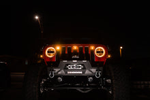 Load image into Gallery viewer, DV8 Offroad 2018+ Jeep JL Grill Amber Marker Lights - Black Ops Auto Works