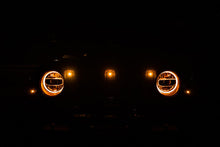 Load image into Gallery viewer, DV8 Offroad 2018+ Jeep JL Grill Amber Marker Lights - Black Ops Auto Works