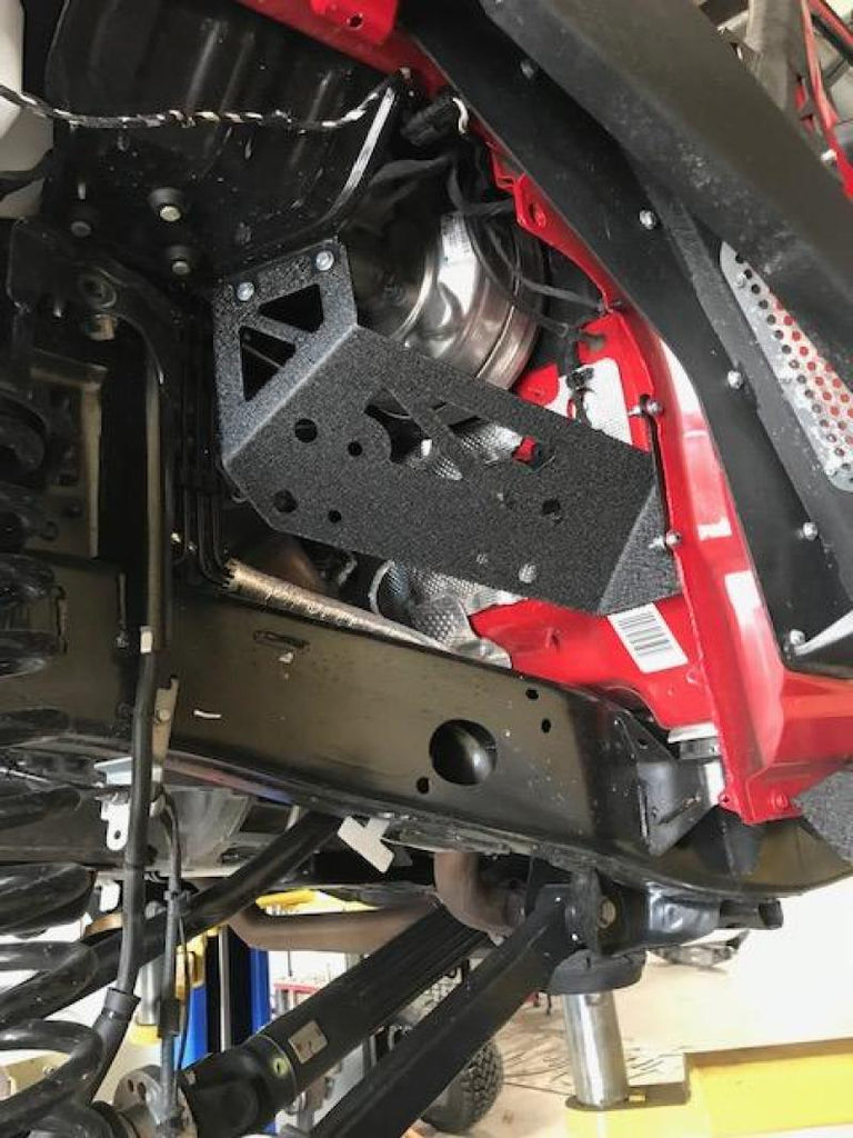 DV8 Offroad 2018+ Jeep JL / JT Engine Bay Compressor Mount - Black Ops Auto Works