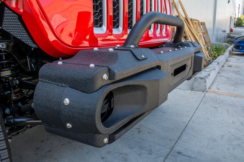 DV8 Offroad 2018+ Jeep JL/Gladiator Winch Ready Front Bumper - Black Ops Auto Works