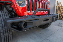 Load image into Gallery viewer, DV8 Offroad 2018+ Jeep JL/Gladiator Winch Ready Front Bumper - Black Ops Auto Works