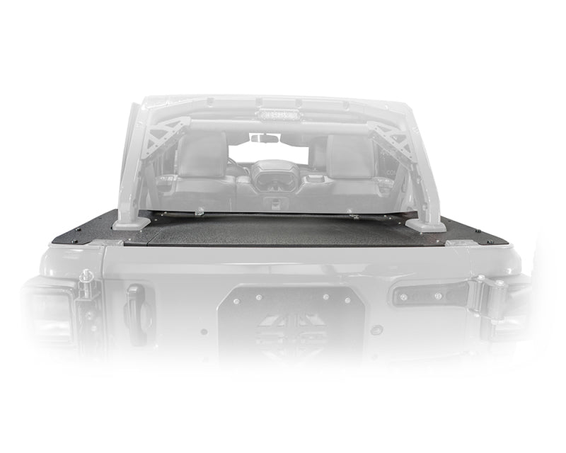 DV8 Offroad 2018+ Jeep Wrangler JL 4 Door Rear Storage Cover - Black Ops Auto Works