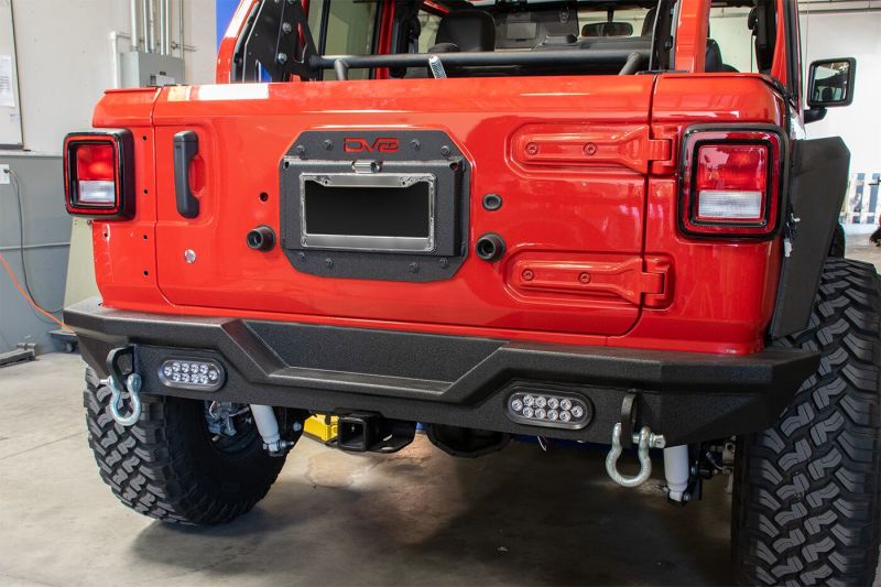 DV8 Offroad 2018+ Jeep Wrangler JL Spare Tire Delete Kit - Black Ops Auto Works