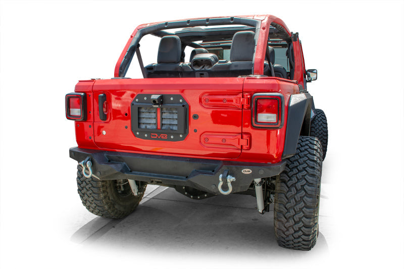 DV8 Offroad 2018+ Jeep Wrangler JL Spare Tire Delete Kit - Black Ops Auto Works