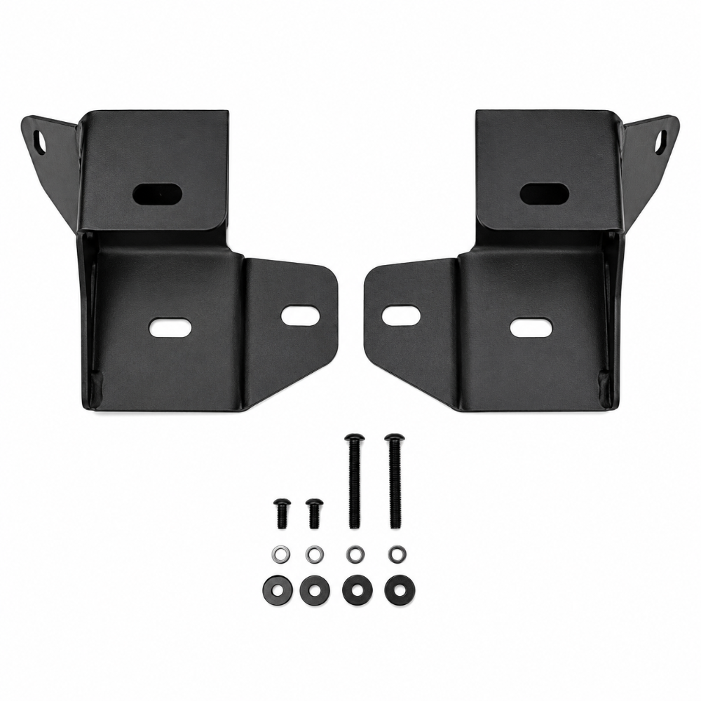 DV8 LBJL-11 A-Pillar dual light pod mounts for 2018-2025 Jeep Wrangler JL