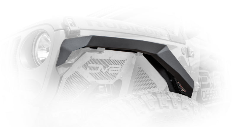 DV8 Offroad 2019+ Jeep Gladiator Armor Fenders - Black Ops Auto Works
