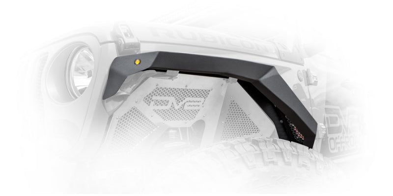 DV8 Offroad 2019+ Jeep Gladiator Armor Fenders - Black Ops Auto Works