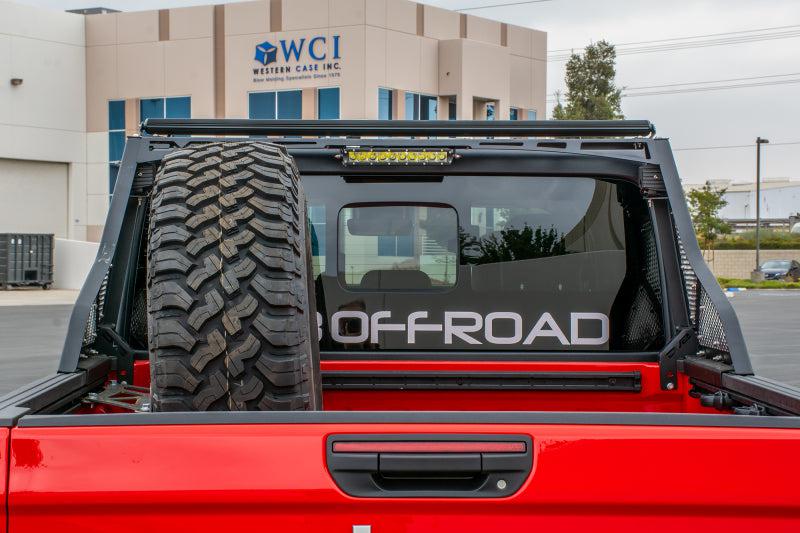 DV8 Offroad 2019+ Jeep Gladiator Bolt On Chase Rack - Black Ops Auto Works