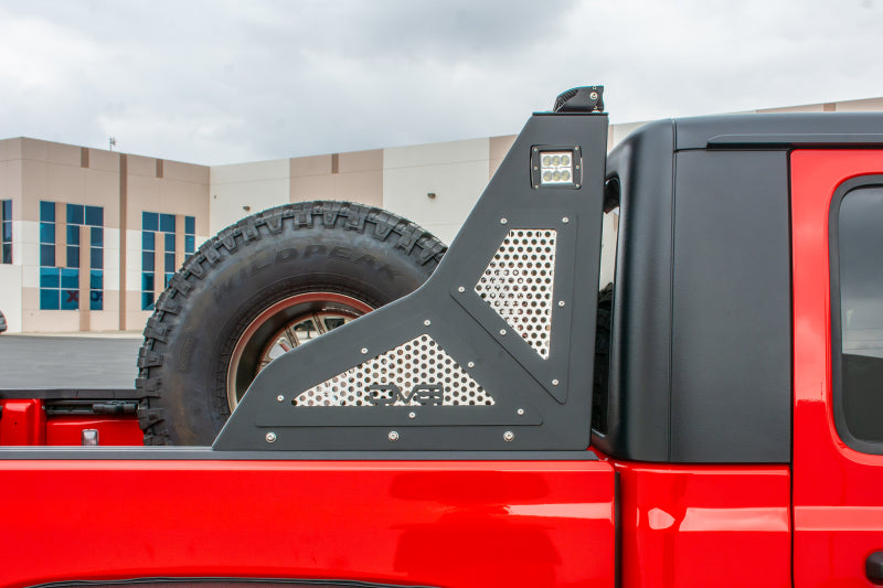DV8 Offroad 2019+ Jeep Gladiator Bolt On Chase Rack - Black Ops Auto Works