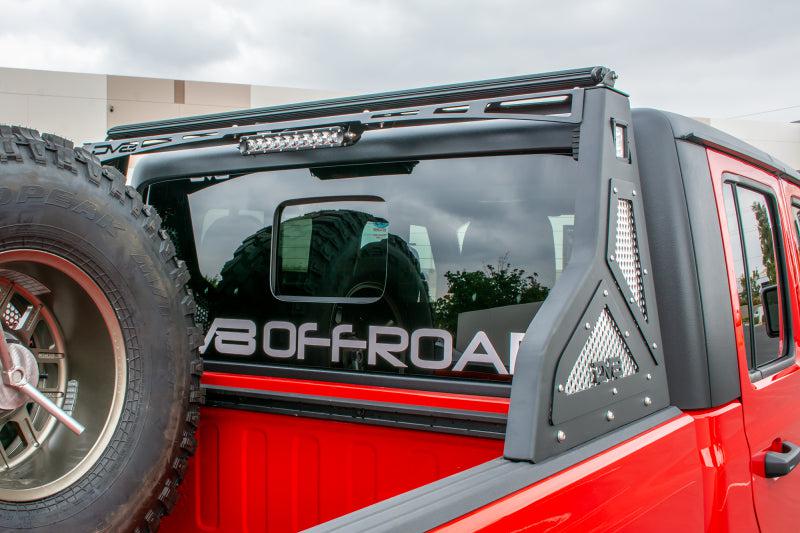 DV8 Offroad 2019+ Jeep Gladiator Bolt On Chase Rack - Black Ops Auto Works