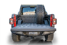 Load image into Gallery viewer, DV8 Offroad 2019+ Jeep Gladiator Universal Stand Up In-Bed Tire Carrier - Black Ops Auto Works