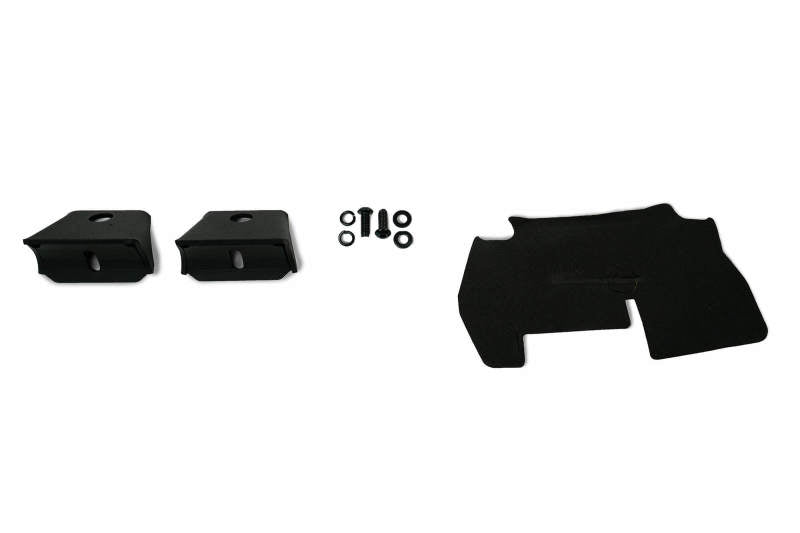 DV8 Offroad 2021-2022 Ford Bronco (Not For Factory Plastic Bumper) Factory Bumper Bull Bar - Black - Black Ops Auto Works