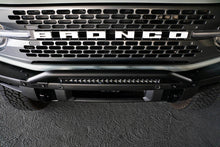 Load image into Gallery viewer, DV8 Offroad 2021-2022 Ford Bronco (Not For Factory Plastic Bumper) Factory Bumper Bull Bar - Black - Black Ops Auto Works