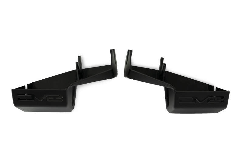 DV8 Offroad 2021-2022 Ford Bronco Rear Shock Guard Skid Plates - Black Ops Auto Works