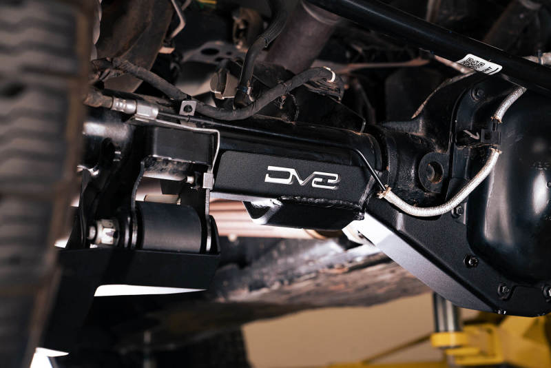 DV8 Offroad 2021-2022 Ford Bronco Rear Shock Guard Skid Plates - Black Ops Auto Works