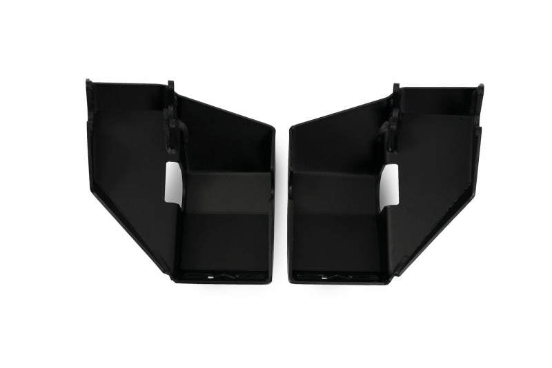 DV8 Offroad 2021-2022 Ford Bronco Rear Shock Guard Skid Plates - Black Ops Auto Works