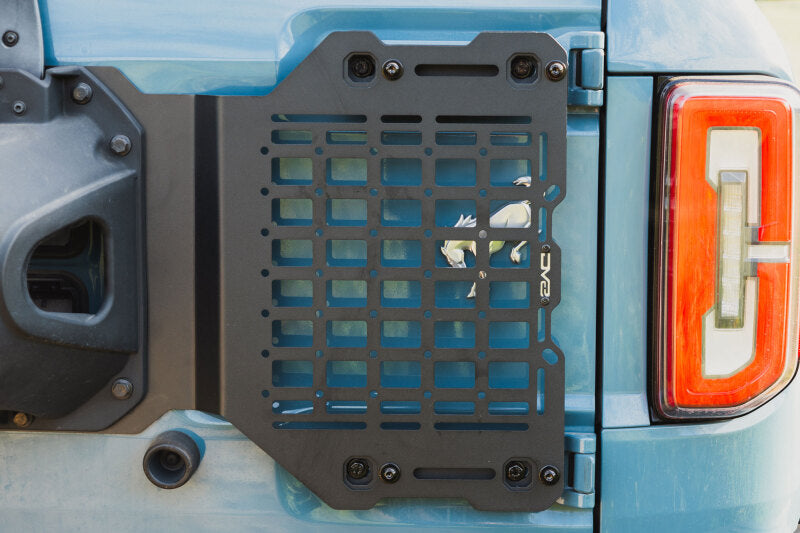 DV8 Offroad DV8 Offroad 2021-2025 Ford Bronco Tailgate Reinforcement Molle Panel
