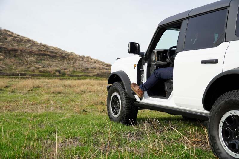 DV8 Offroad DV8 Offroad 2021+ Ford Bronco Foot Peg Pair - Black