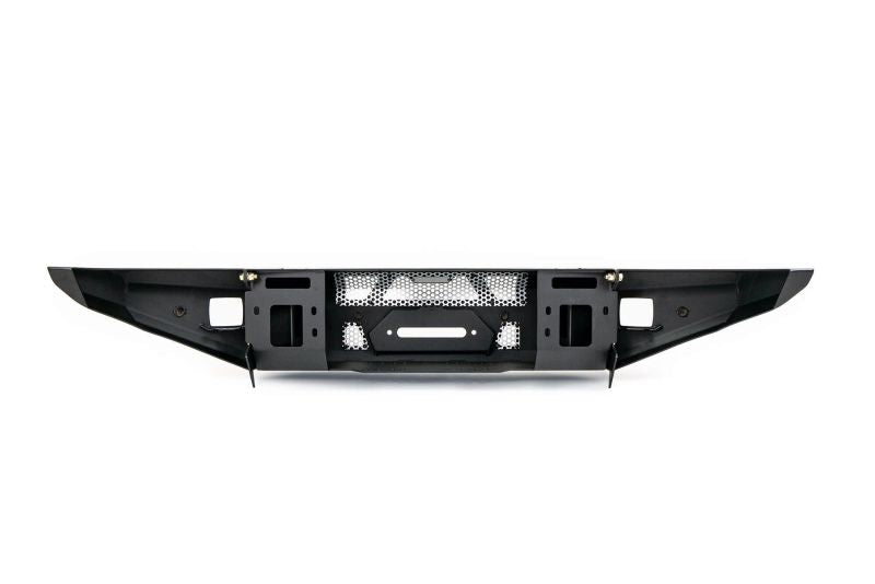 DV8 Offroad 2021+ Ford Bronco Front Bumper Winch Capable w/ Optional Bull Bar/Aux Light Opening - Black Ops Auto Works