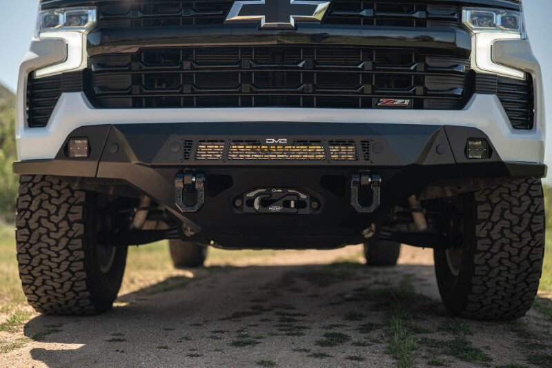 DV8 Offroad DV8 Offroad 2022+ Chevrolet Silverado 1500 Offroad Spec Series Front Bumper w/ Winch