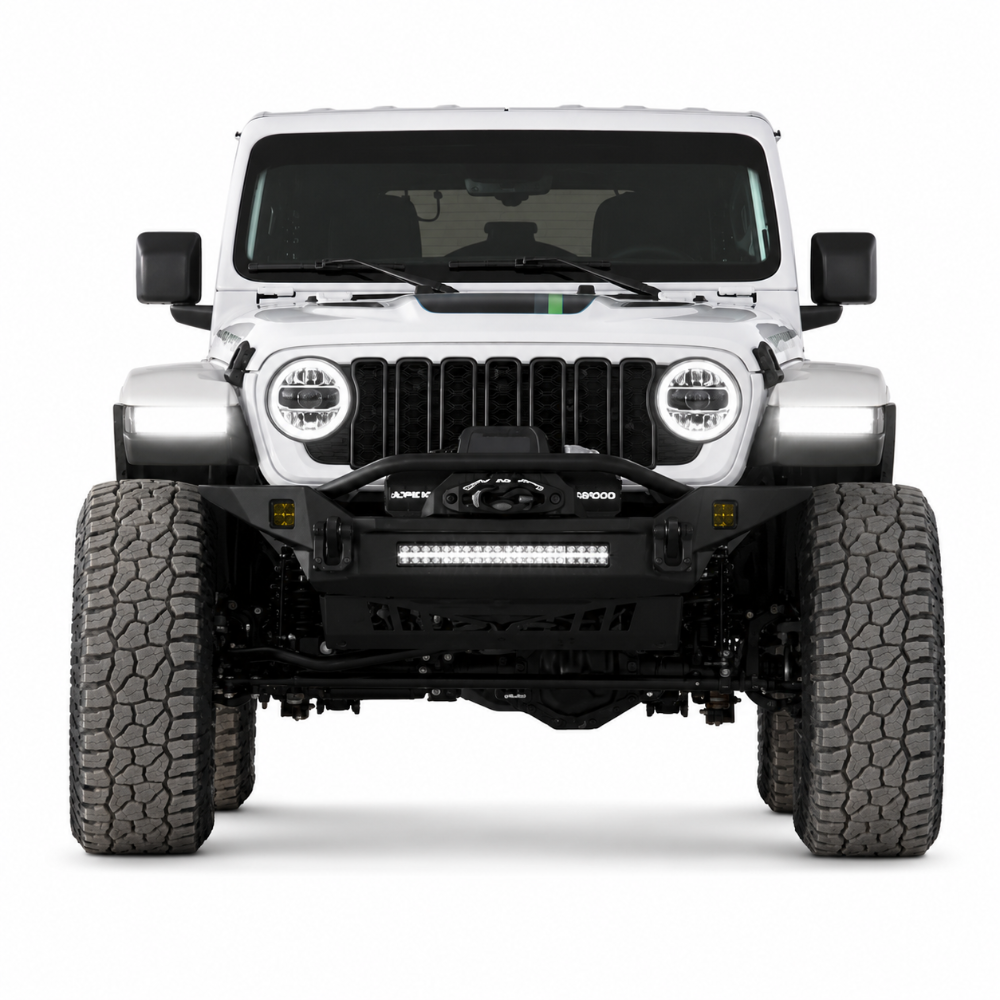DV8 Offroad 20in dual row LED light bar with accent light