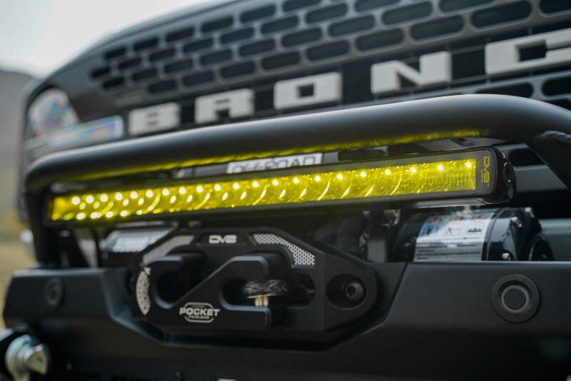 DV8 Offroad DV8 Offroad 20In Elite Series Amber LED Light Bar - Single Row