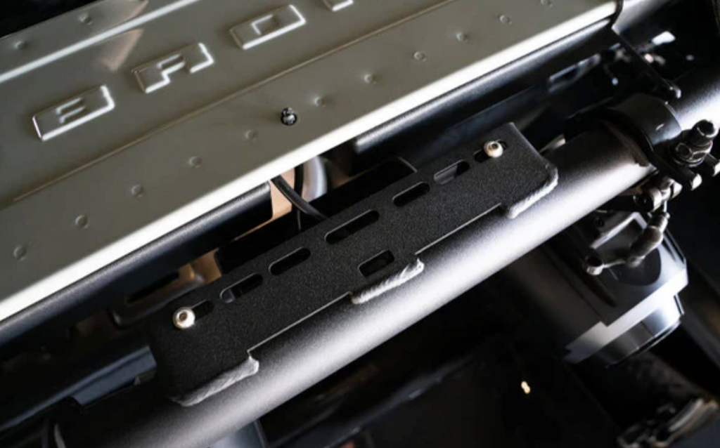 DV8 Offroad 21-22 Ford Bronco 4dr Rear Speaker & Light Mount Bar - Black Ops Auto Works