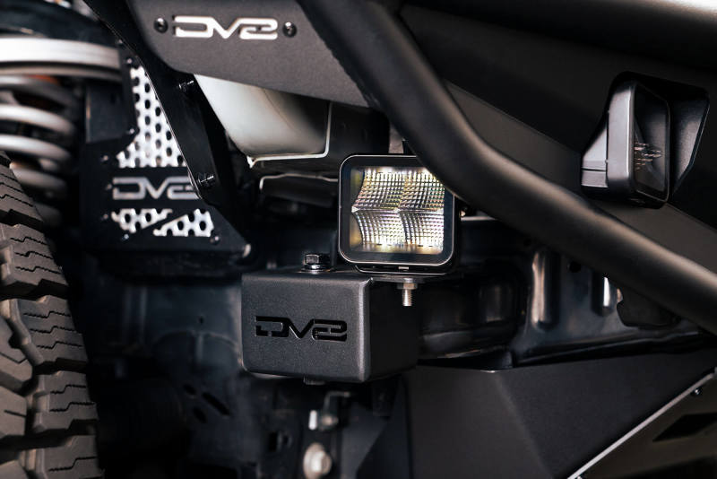 DV8 Offroad 21-22 Ford Bronco Crash Bar Caps w/ Accessory Mount - Black Ops Auto Works