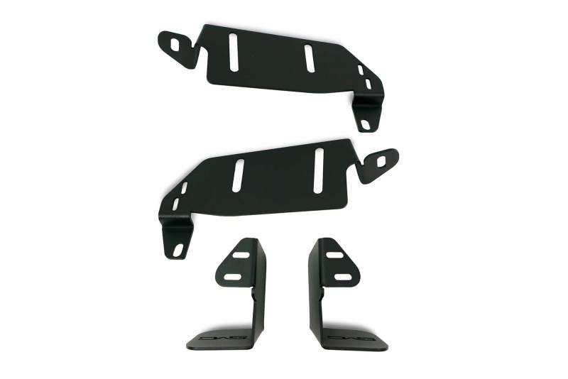 DV8 Offroad 21-22 Ford Bronco Factory Bumper Pocket Light Mount (Pair) 3in LED Pod Lights - Black Ops Auto Works