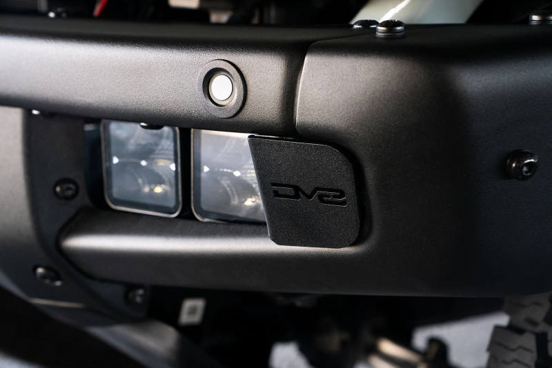 DV8 Offroad 21-22 Ford Bronco Factory Bumper Pocket Light Mount (Pair) 3in LED Pod Lights - Black Ops Auto Works