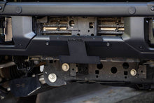 Load image into Gallery viewer, DV8 Offroad 21-22 Ford Bronco Factory Front Bumper Licence Relocation Bracket - Front - Black Ops Auto Works