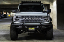 Load image into Gallery viewer, DV8 Offroad 21-22 Ford Bronco Factory Front Bumper Licence Relocation Bracket - Front - Black Ops Auto Works