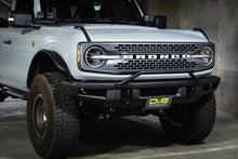 Load image into Gallery viewer, DV8 Offroad 21-22 Ford Bronco Factory Front Bumper Licence Relocation Bracket - Front - Black Ops Auto Works