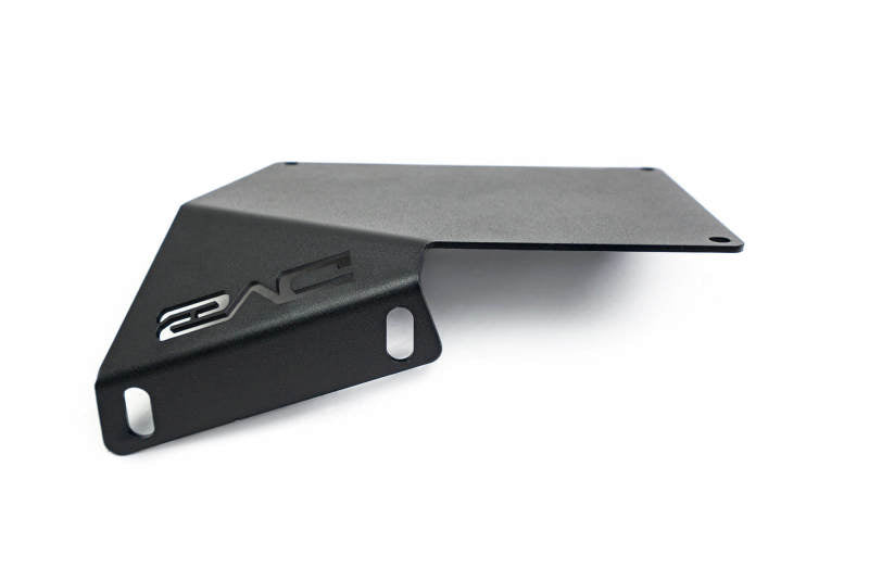 DV8 Offroad 21-22 Ford Bronco Factory Front Bumper License Relocation Bracket - Side - Black Ops Auto Works