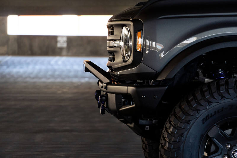 DV8 Offroad 21-22 Ford Bronco Factory Modular Front Bumper Bull Bar - Black Ops Auto Works