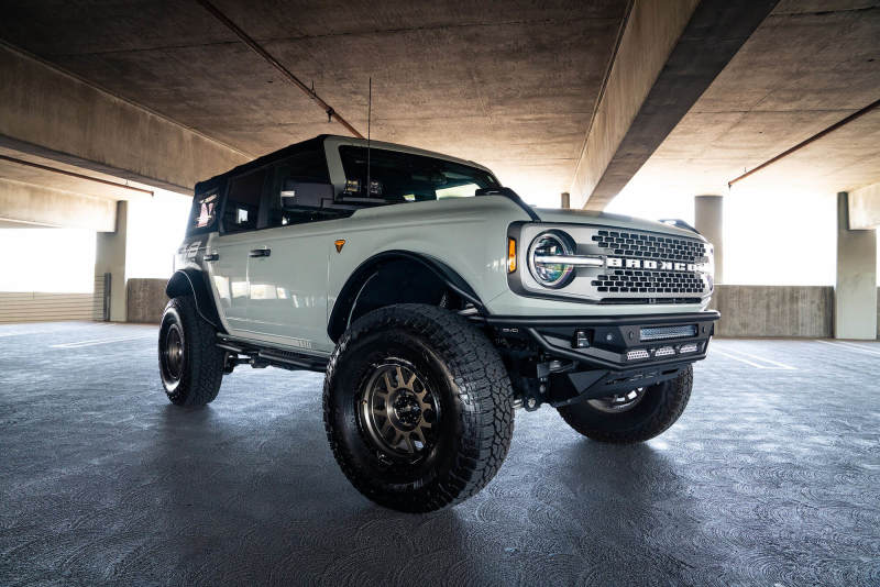 DV8 Offroad 21-22 Ford Bronco Front Inner Fender Liners - Black Ops Auto Works