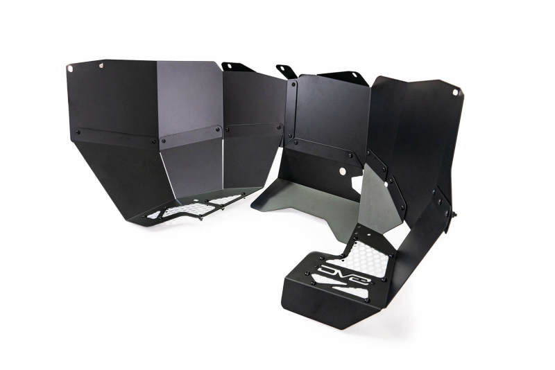 DV8 Offroad 21-22 Ford Bronco Front Inner Fender Liners - Black Ops Auto Works