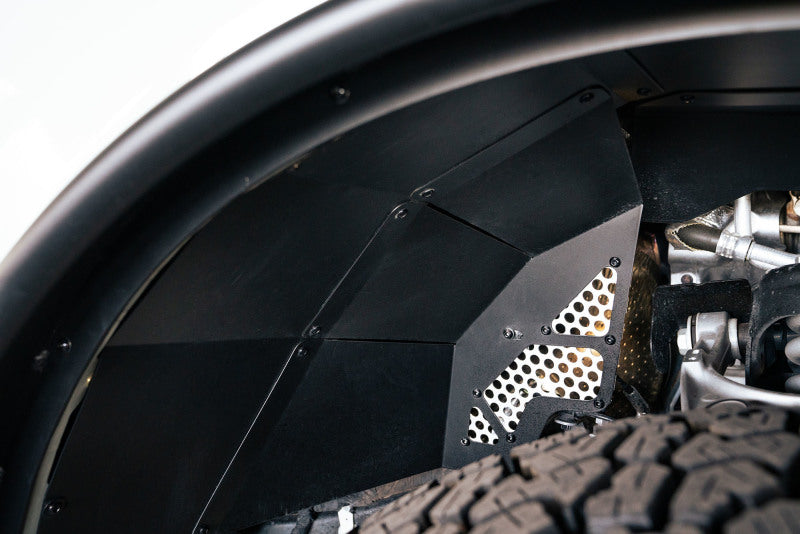 DV8 Offroad 21-22 Ford Bronco Front Inner Fender Liners - Black Ops Auto Works