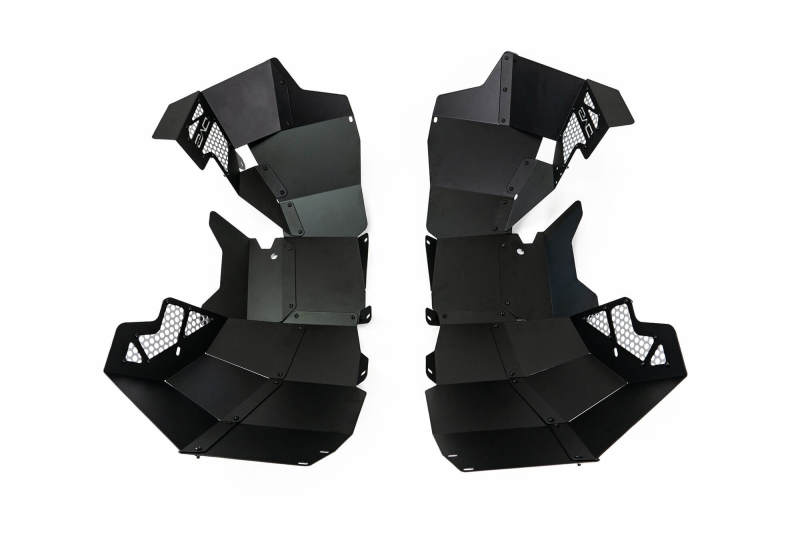 DV8 Offroad 21-22 Ford Bronco Front Inner Fender Liners - Black Ops Auto Works