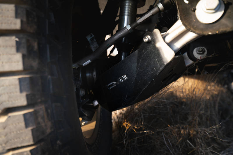 DV8 Offroad 21-22 Ford Bronco Front Lower Control Arm Skid Plate - Black Ops Auto Works