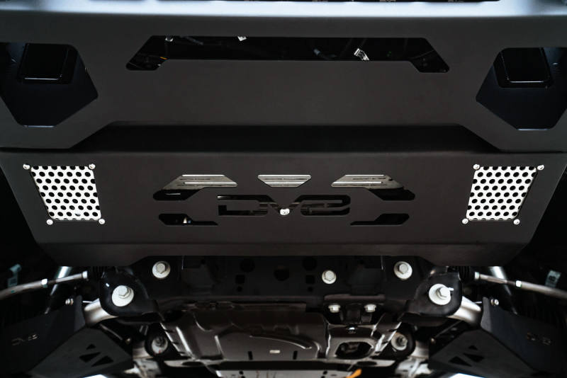 DV8 Offroad 21-22 Ford Bronco Front Skid Plate - Black Ops Auto Works