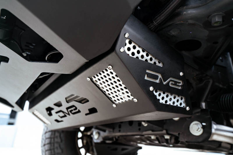 DV8 Offroad 21-22 Ford Bronco Front Skid Plate - Black Ops Auto Works