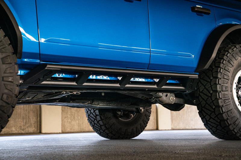 DV8 Offroad 21-22 Ford Bronco FS-15 Series Rock Sliders - Black Ops Auto Works