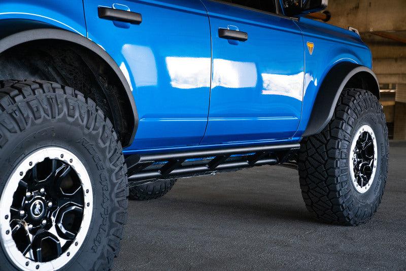 DV8 Offroad 21-22 Ford Bronco FS-15 Series Rock Sliders - Black Ops Auto Works